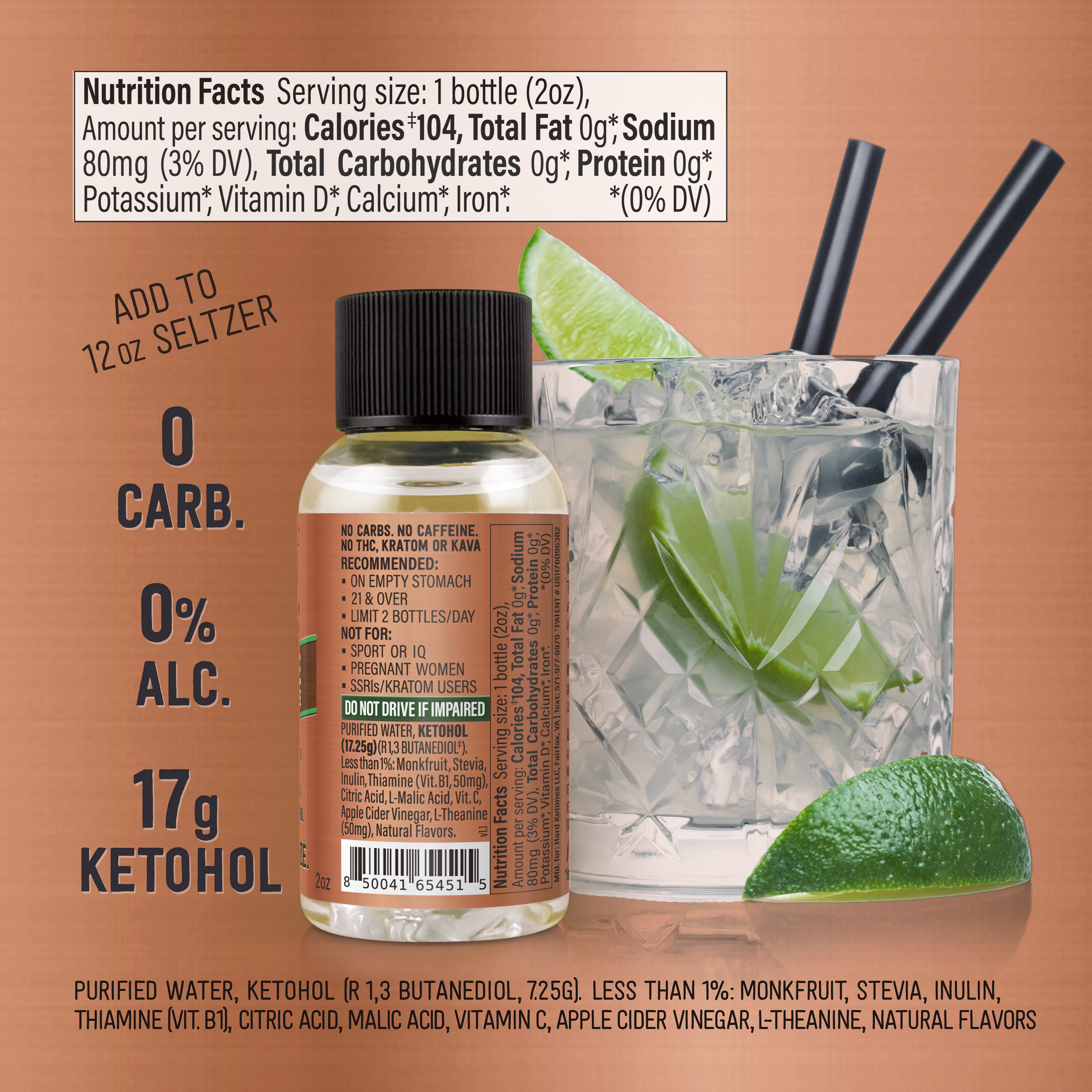 Cetonas duras con Ketohol, Real Buzz | Sin alcohol