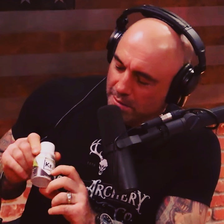 Joe Rogan using Ketone Ester from KetoneAid