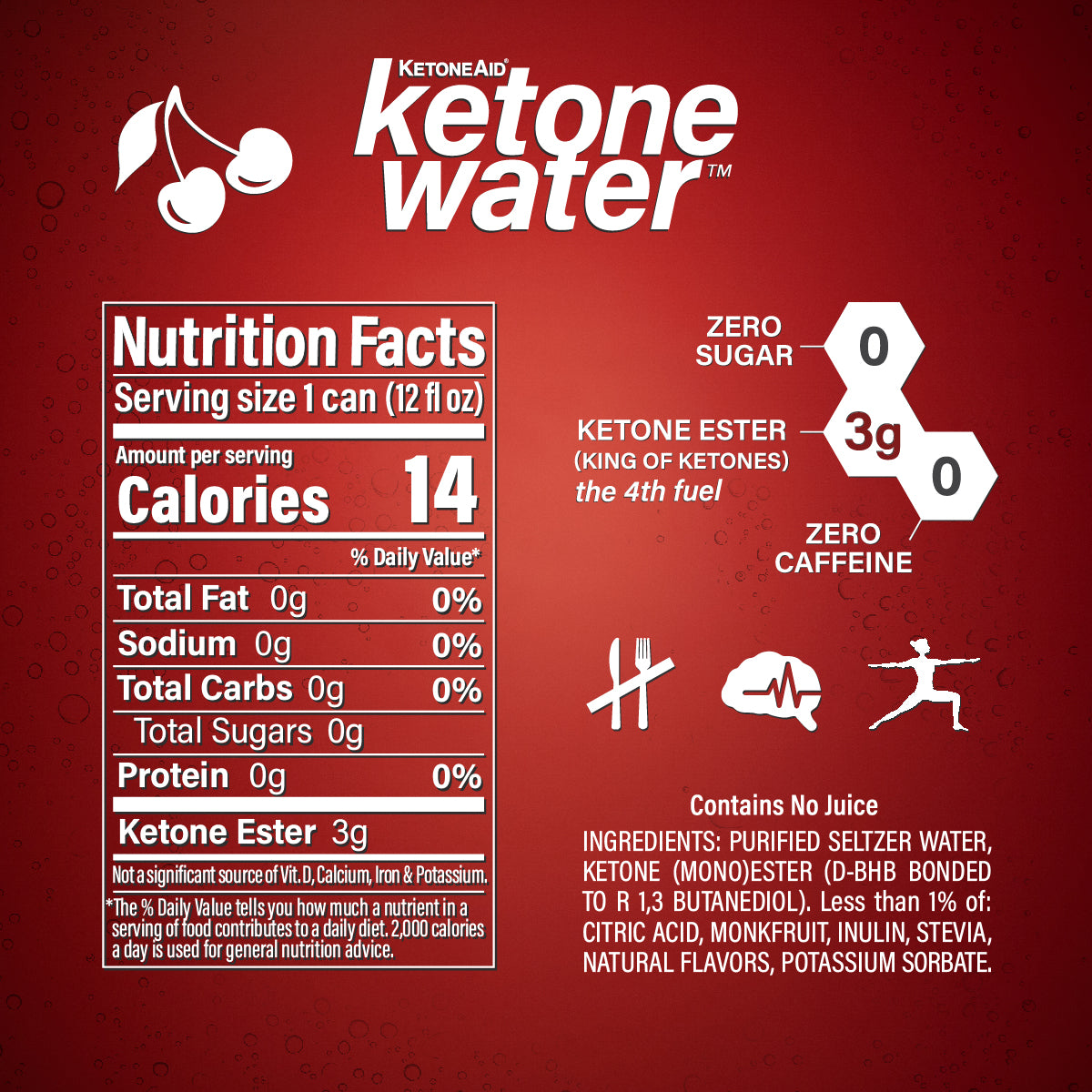 KetoneWater Functional Sparkling Water