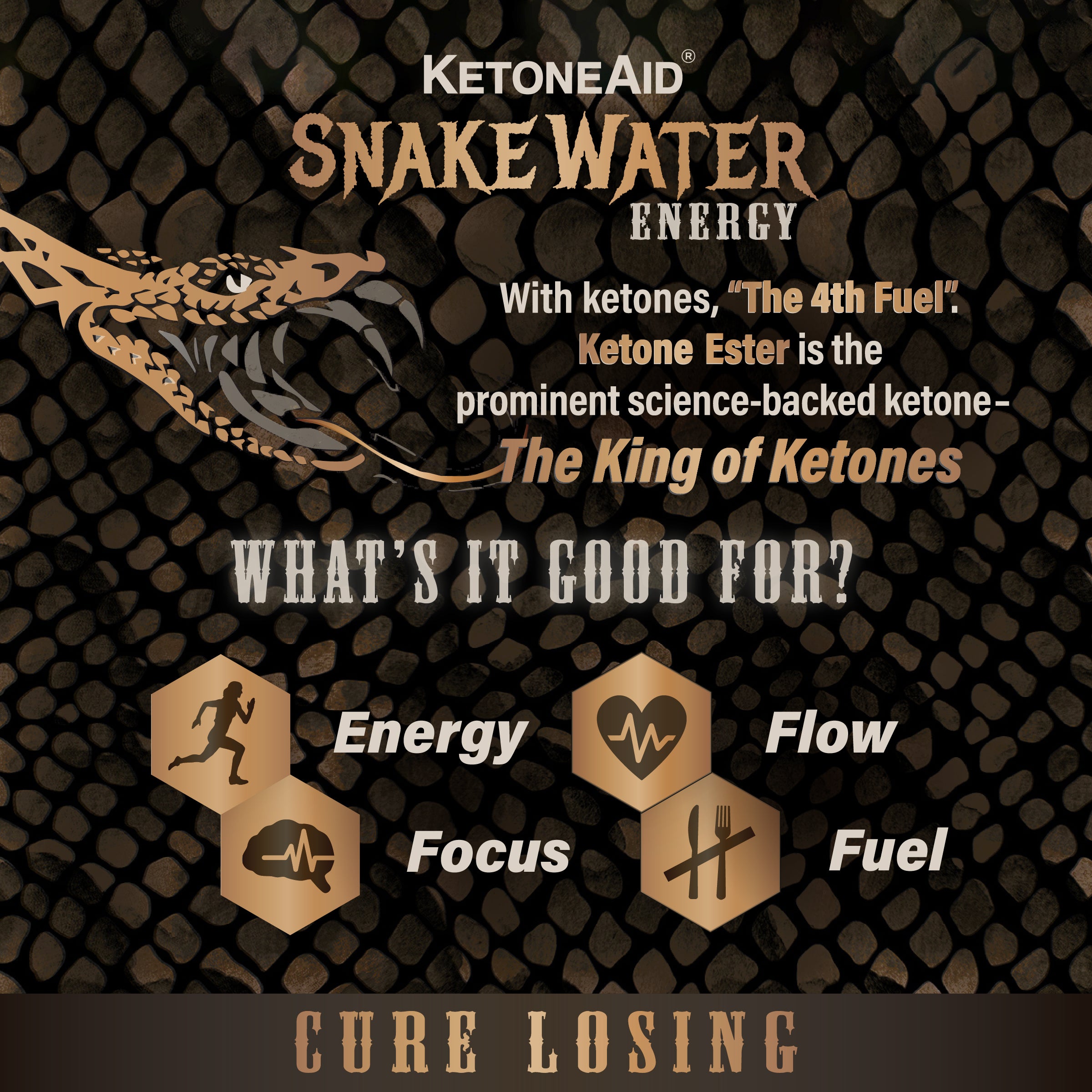 SnakeWater Ketone Energy Drink Concentrate (EU)